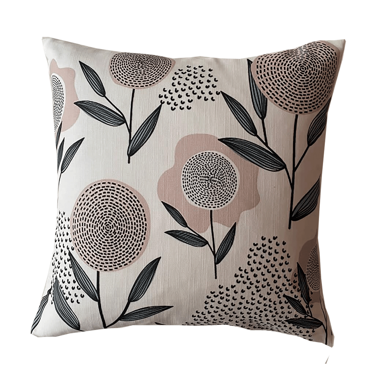 Handmade Cotton Linen Cushion Cover | Autumn Nude